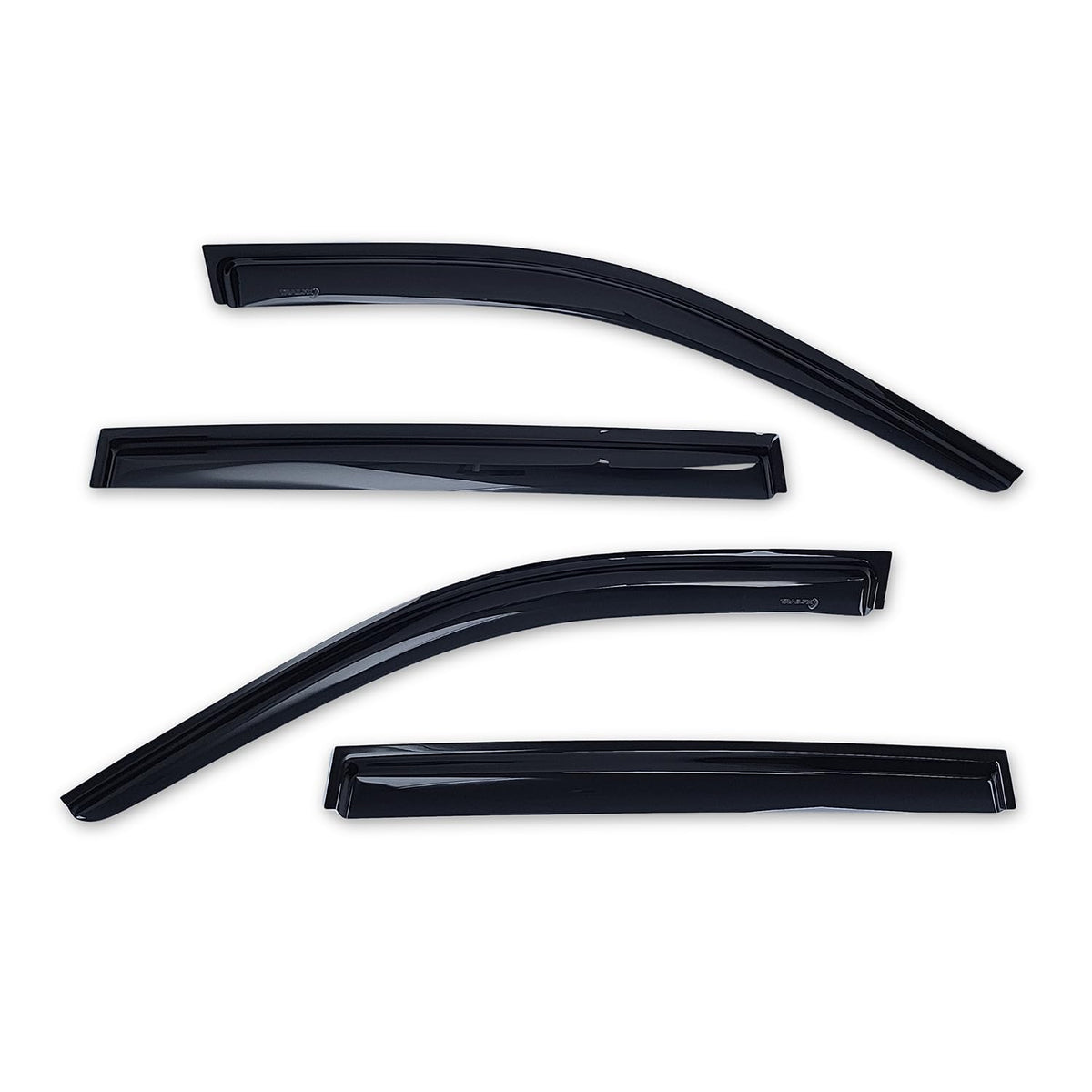 TrailFX 4334H Acrylic Rainguards