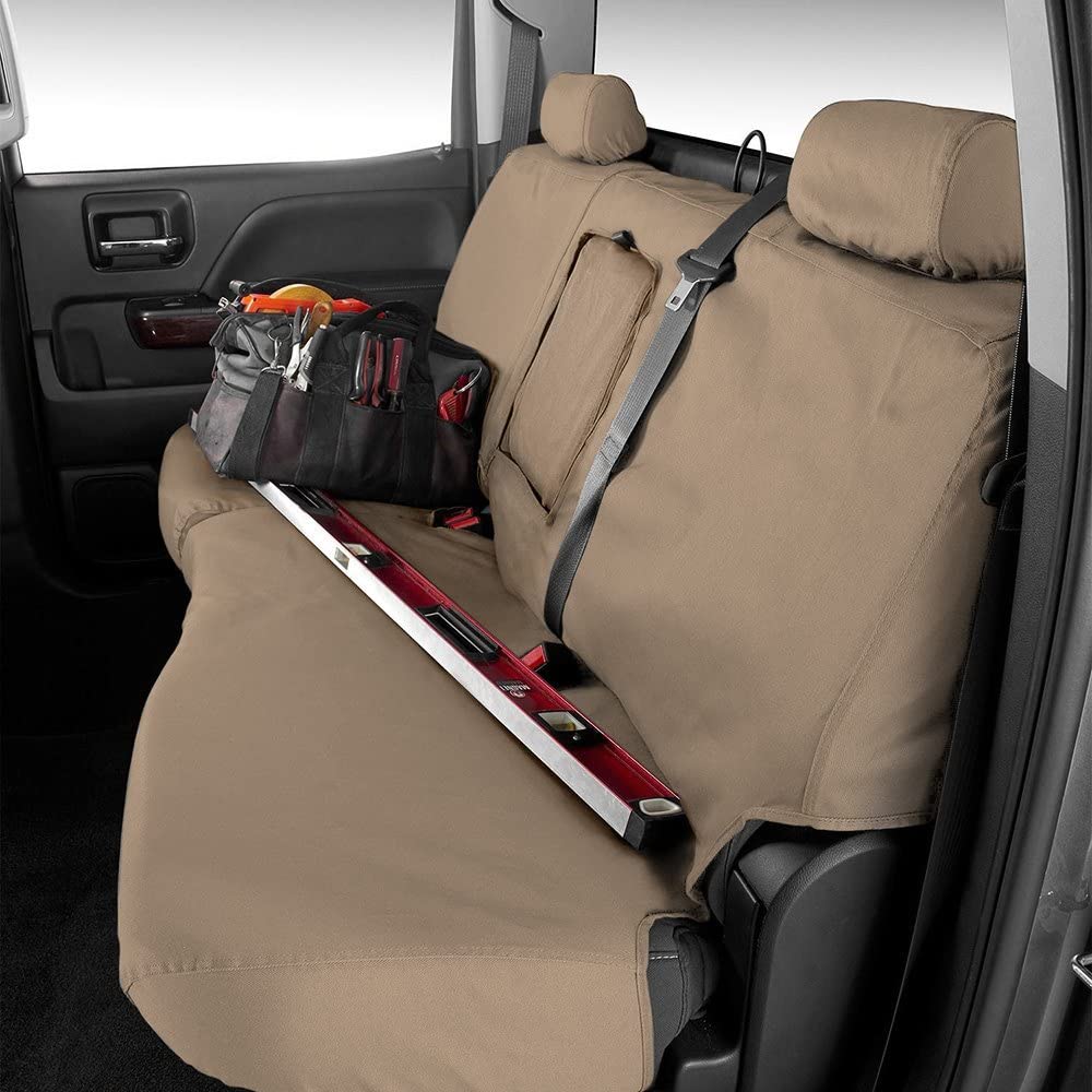 COVERCRAFT SS3446PCTP Covercraft SeatSaver Front Row Polycotton Taupe Taupe SS3446PCTP