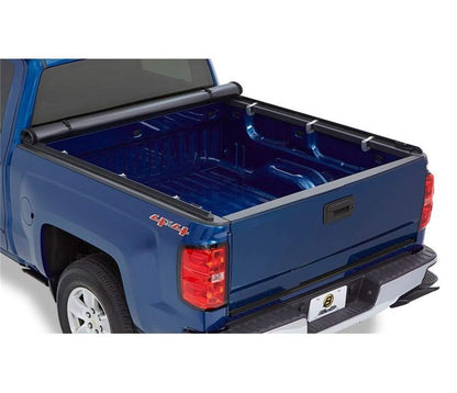 BESTOP 19182-01 Bestop 19182-01 EZ-Roll Tonneau Cover for 2007-2018 Toyota Tundra (w/ and w/o deck rails), 5.5' bed