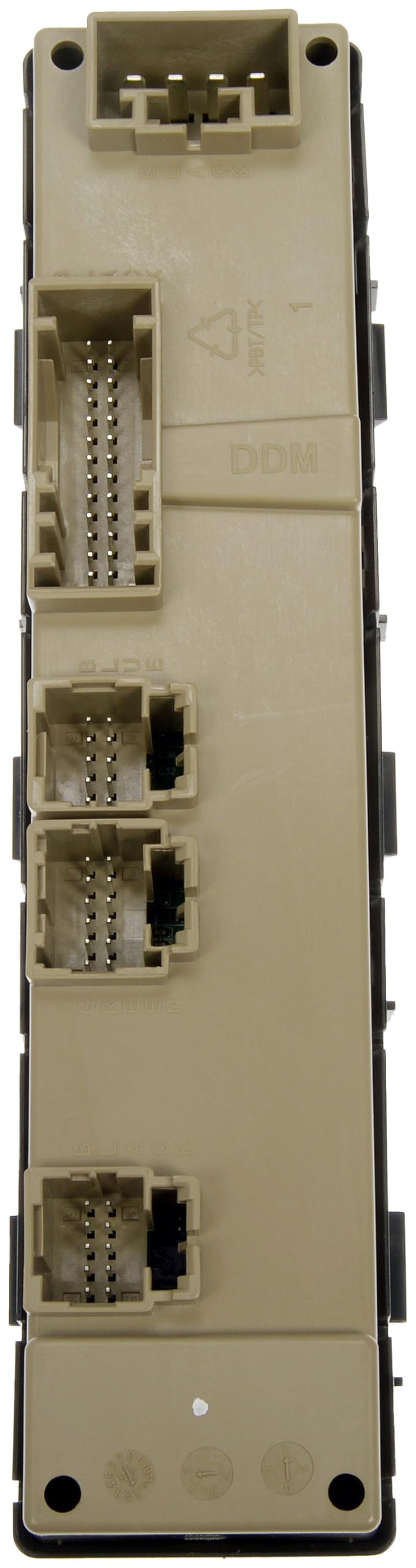 DORMAN 901-075 Dorman 901-075 Front Driver Side Master Window Switch - 8 Button, Power Mirror (Non-folding only) Compatible with Select Cadillac/Chevrolet/GMC Models