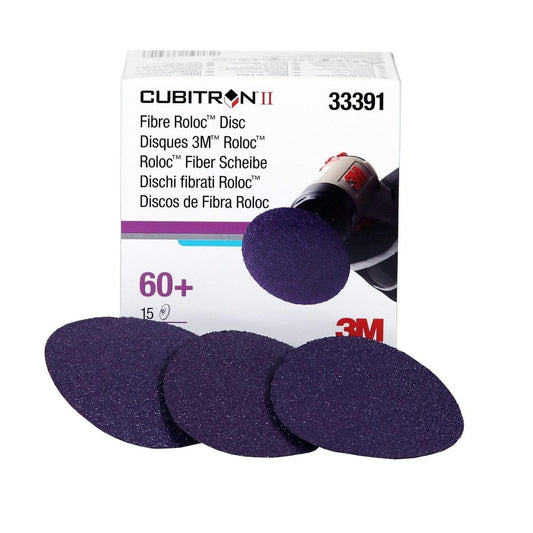 3M 33391 3M Cubitron II Roloc Fibre Disc, 786C, 33391, 3 in, 60+