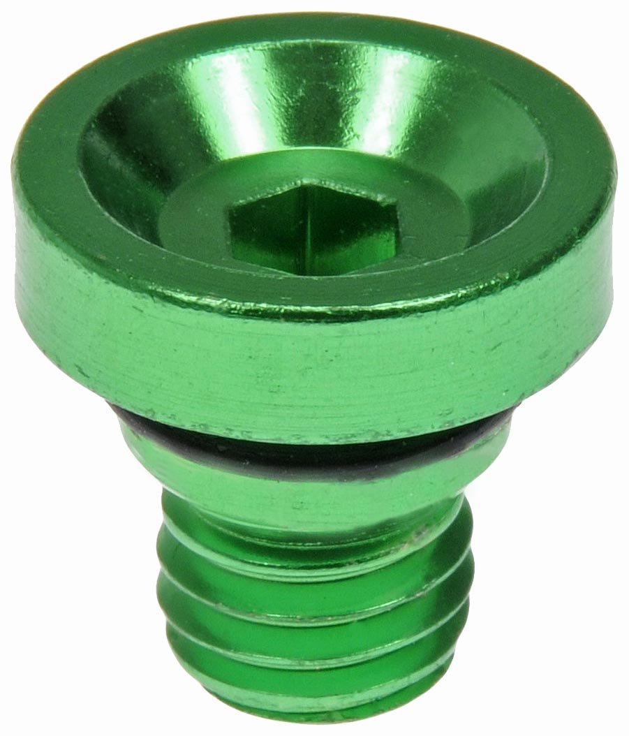 Dorman 712-X95F5 Wheel Nut Cap, Green Aluminum, 5 Pack