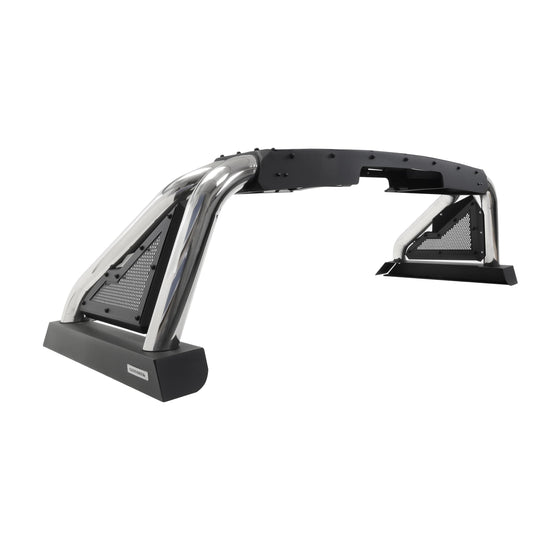 GO RHINO 911620PS Go Rhino! Sport Bar 2.0 w/Power Actuated Retractable Light Mount | Stainless Steel, Polished Stainless Steel | 911620PS | Fits 2022-2024 Toyota Tundra
