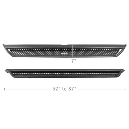 GO RHINO D14416T Go Rhino Dominator Xtreme D1 Sidestep & Brackets | Mild Steel, Textured Black | D14416T | Fits 2007-2021 Toyota Tundra Crew Max Pickup