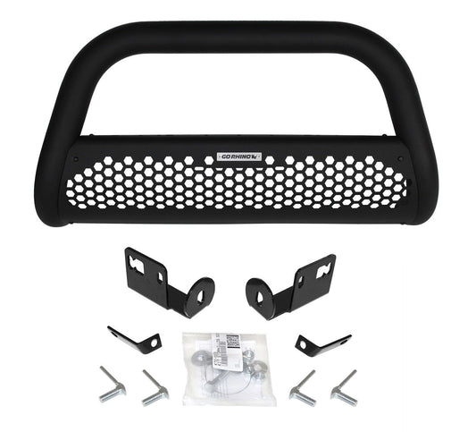 GO RHINO 55263T Go Rhino RC2 Grille Guard & Mounting Brackets Kit | Mild Steel, Textured Black | 55263T | Fits 2006-2008 Dodge Ram 1500; 2006-2009 Dodge Ram 2500, 3500
