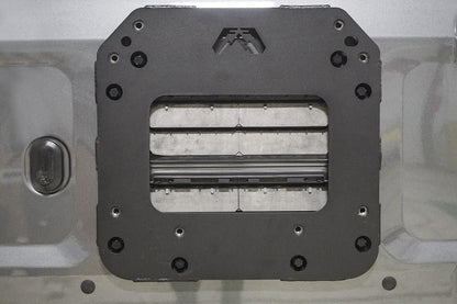 FAB FOURS FB21-Y5251T-1 Fab Fours FB21-Y5251T-1 Tire Carrier Relocation Bracket fits 21-23 Ford Bronco - 2 Stage Black Powder Coated