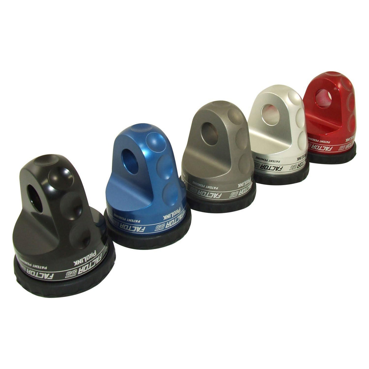 FACTOR 55 00210-02 Factor 55 ProLink Winch Shackle Mount for Large Overland and Military-Style Vehicles, Fits Lines Up to 1/2" Diameter - Blue