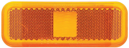 OPTRONICS A44ABP Optronics A-44ABP Amber Replacement Lens for Rectangular Marker/Clearance Light