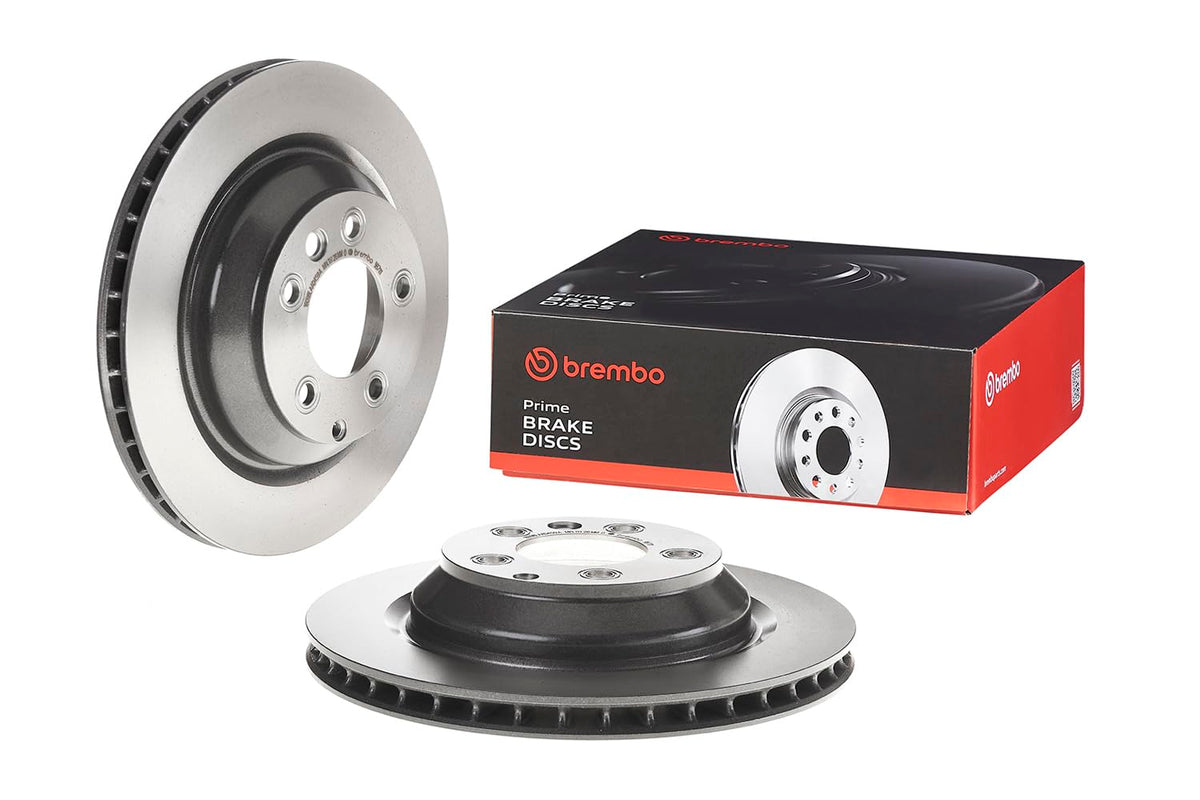 BREMBO 09987111C02 Brembo 09.9871.11 UV Coated vented Rear Brake Rotor AUDI/PORSCHE/VW OE# 7L8615601D