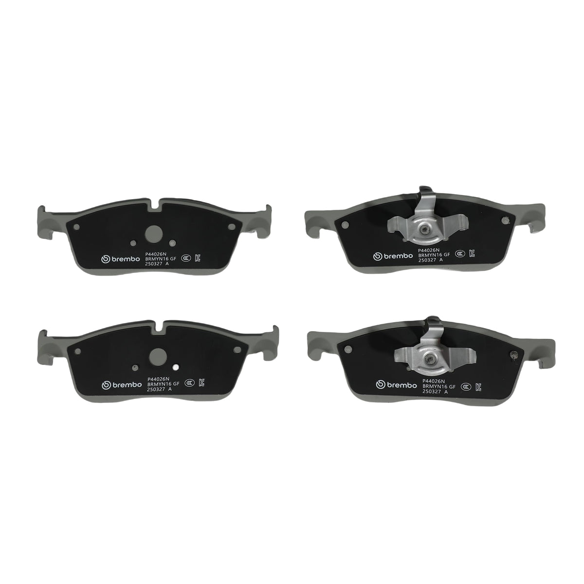 BREMBO P44026N Brembo P44026N Premium Ceramic Front Disc Brake Pad Set LAND ROVER OE# C2C41984