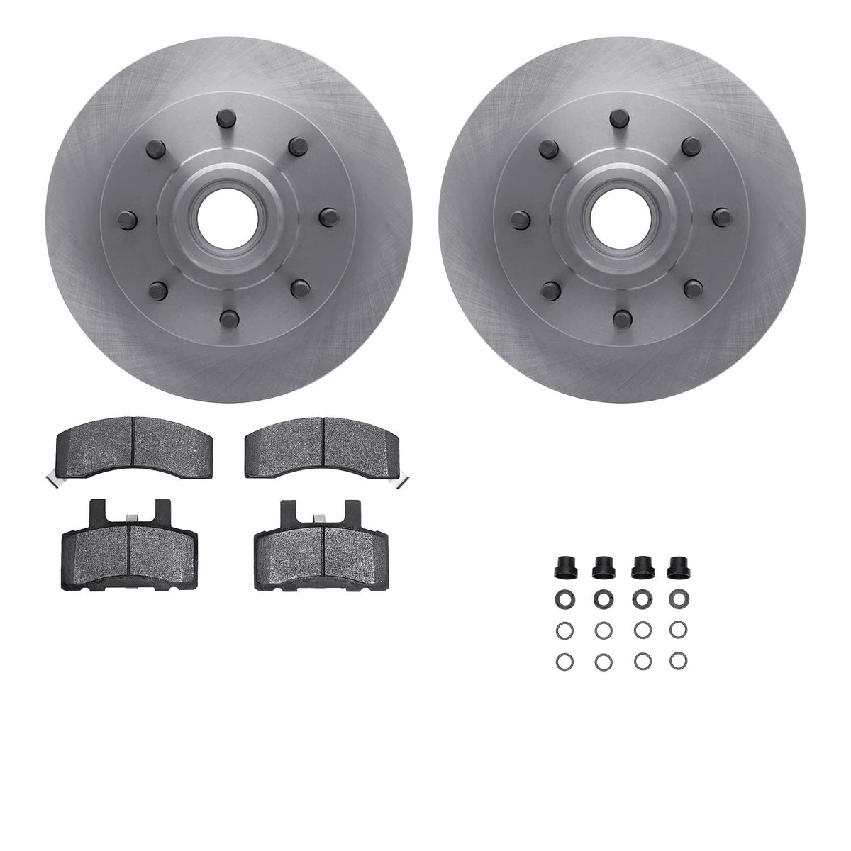 Dynamic Friction 6512-48141 Front Brake Kit