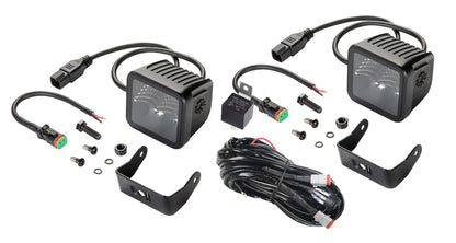 Hella 358176811 Black Magic LED Series 3.2 Inch Cube Kit