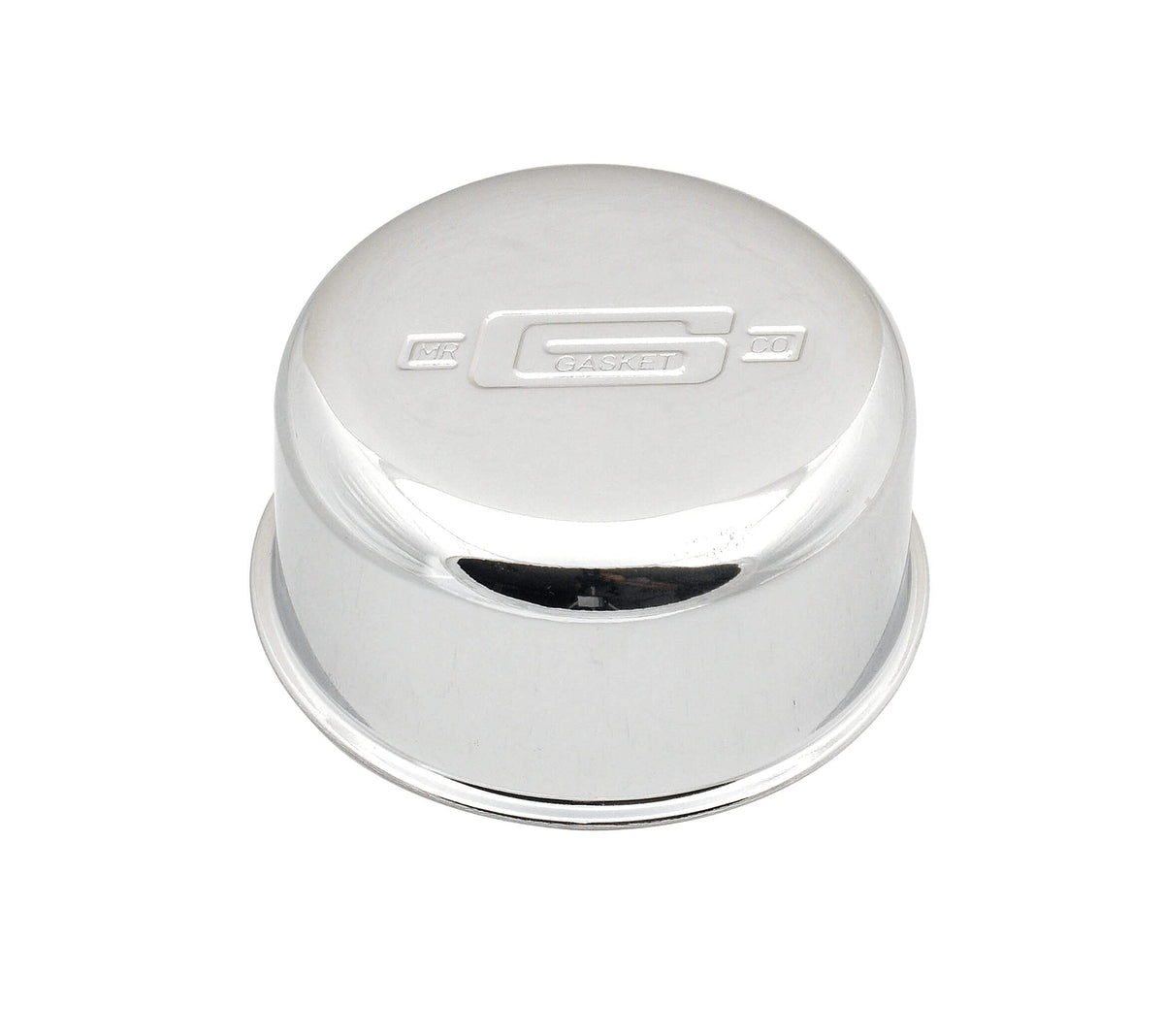 MR GASKET 2057 Mr. Gasket 2057 High Performance Push-On Breather - Chrome