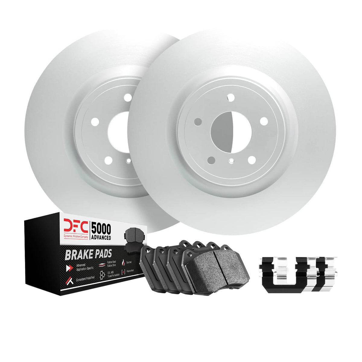 Dynamic Friction 9512-27025 Front Brake Kit