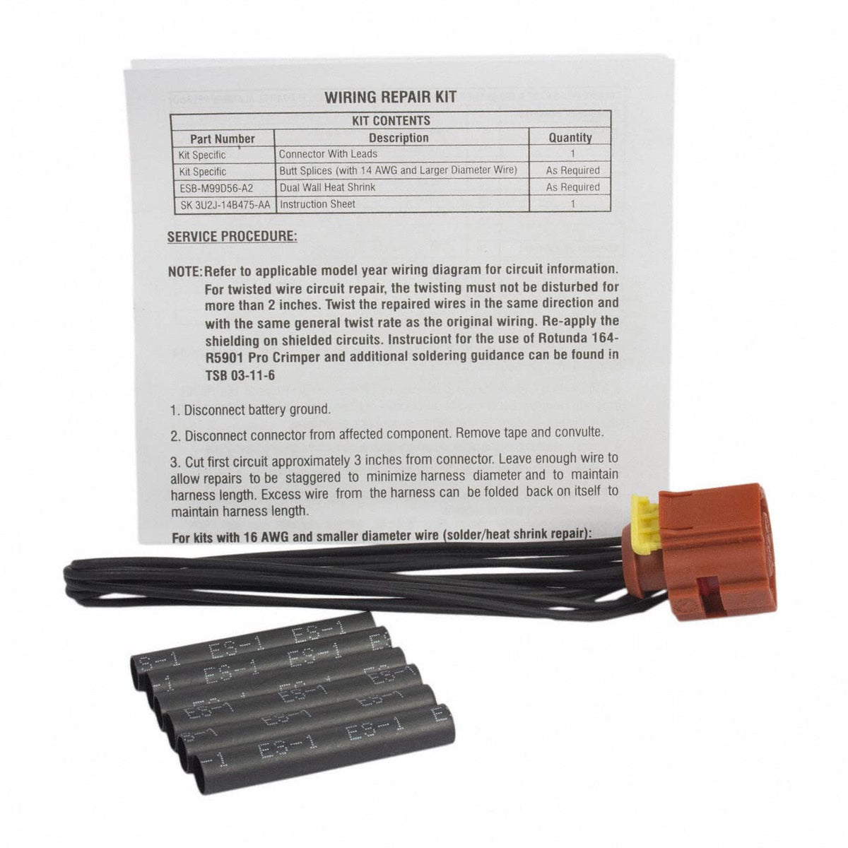 Motorcraft WPT1067 Engine Emission Electric Connector