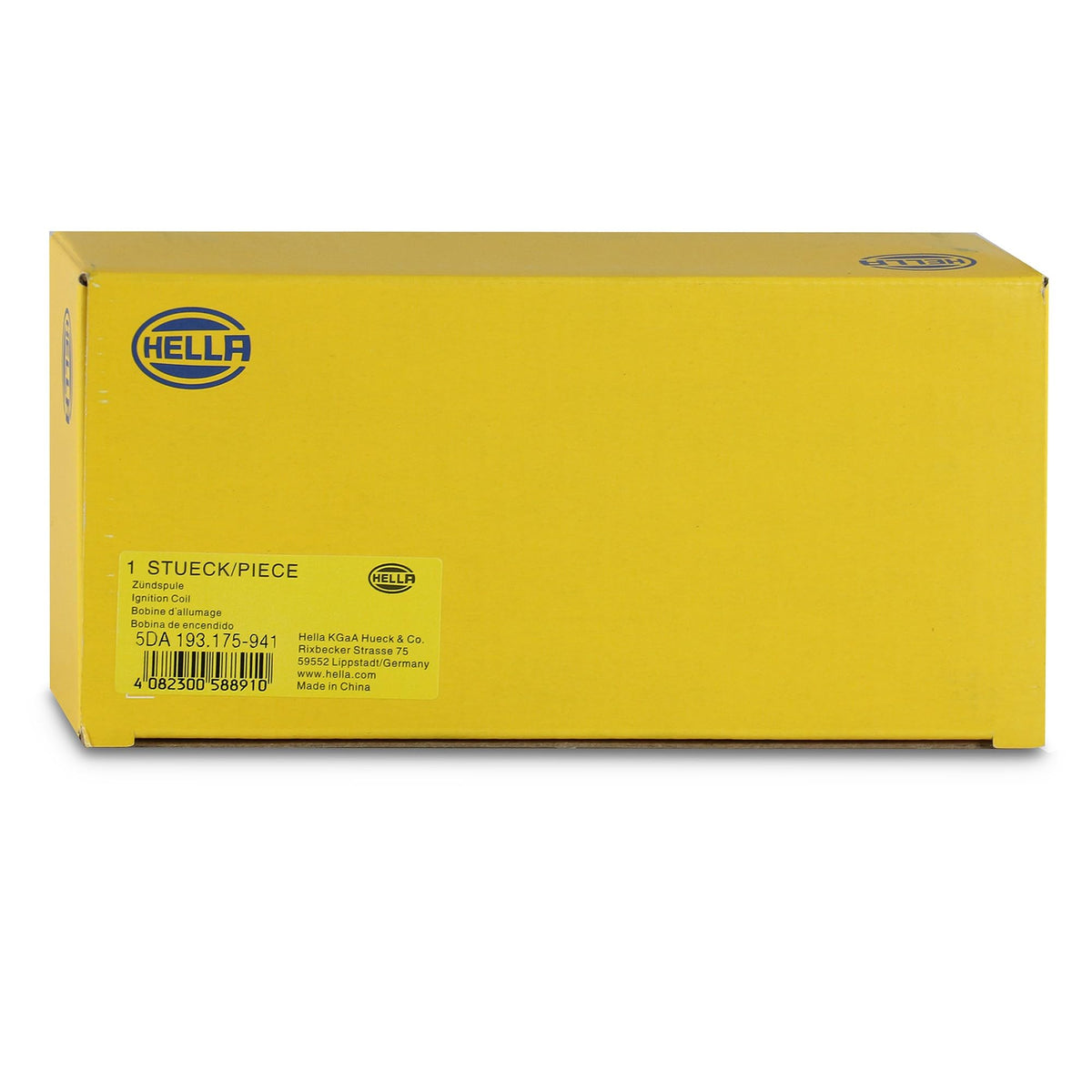 Hella 193175941 DIRECT IGNITION COIL