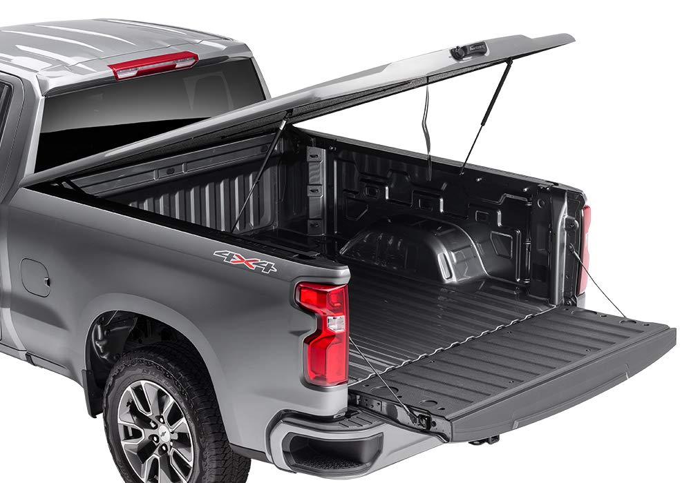 RealTruck UC1178L-50 RealTruck UnderCover Elite LX One-Piece Truck Bed Tonneau Cover – UC1178L-50 – Fits 2019 - 2025 Chevy Silverado 1500 50(GAZ)(WA8624) - Summit White (does not fit Carbon Bed) 5' 10" Bed (69.9")