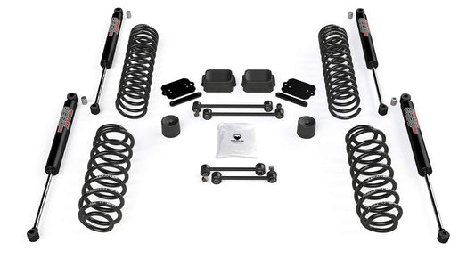 TERAFLEX 1354252 TeraFlex JL 2dr: 2.5” Coil Spring Base Lift Kit & 9550 VSS Twin-Tube Shocks