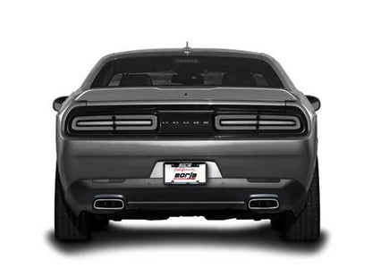BORLA 140649 BORLA 140649 Cat-Back Perf. Exhaust System for 2015-2023 Dodge Challenger SXT/GT 3.6L V6 Automatic/Manual Transmission Rear Wheel/All Wheel Drive 2 Door Tips NOT Included Use Factory Tips/Valance