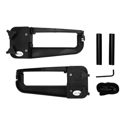 CAMCO 51430 Camco Clamp-N-Carry Lockable Chair and Bike Rack | Designed to Hold a Bike or 4 or More Chairs on RV Ladder | (51430)