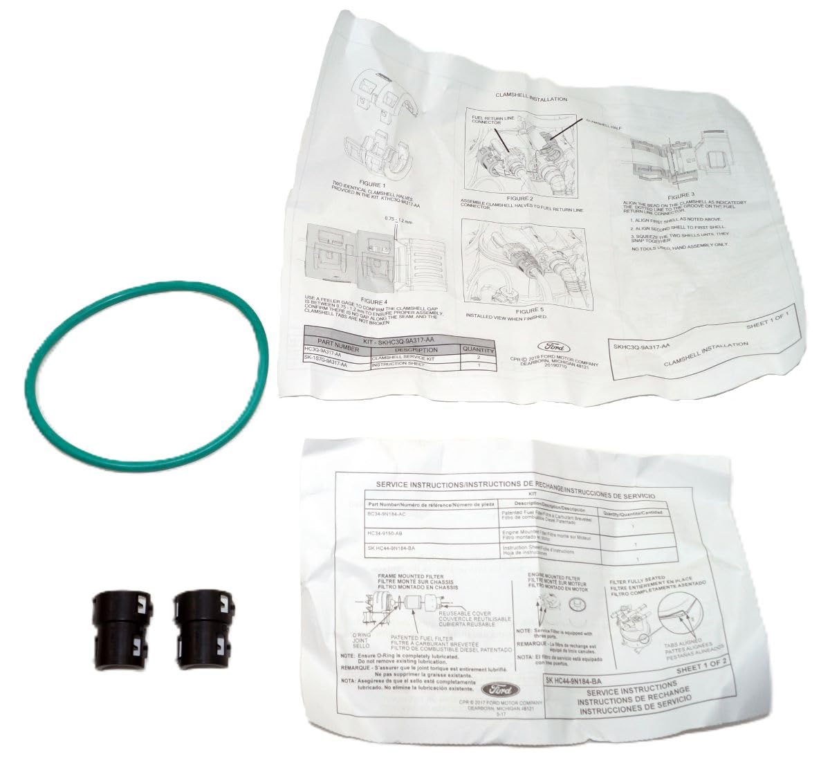 Motorcraft FD4652 Fuel Filter Fits Ford F-650 F-750 Super Duty 6.7L Diesel