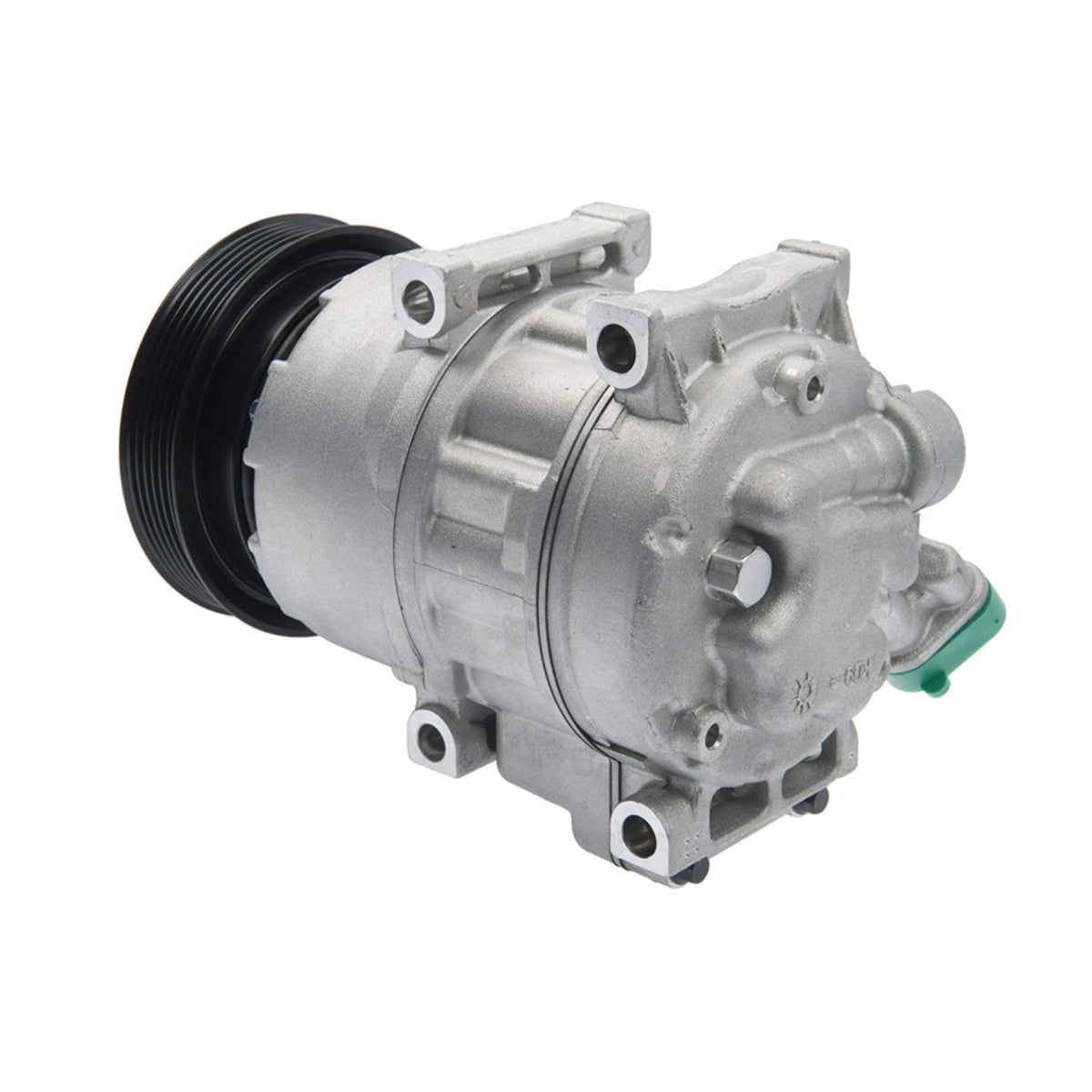 MANDO 10A1089 Mando 10A1089 AC Compressor with Clutch Original Equipment (Pre-filled Oil)