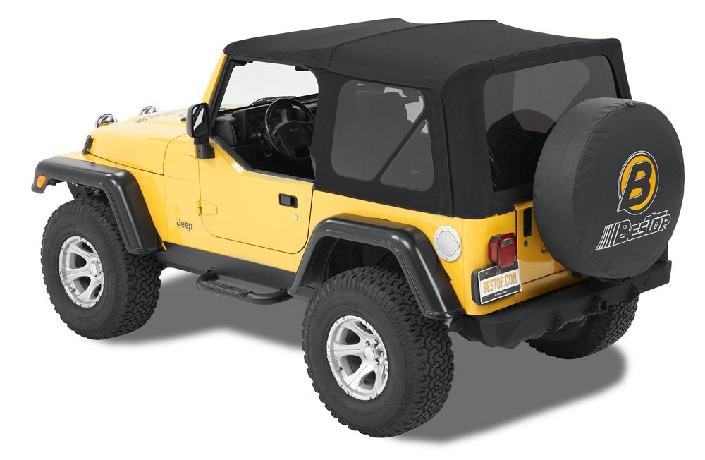 BESTOP 54820-17 Bestop Supertop Black Twill 5482017 for Jeep Wrangler TJ 2-Door 1997-2006
