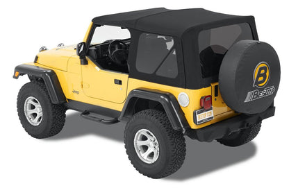 BESTOP 54820-17 Bestop Supertop Black Twill 5482017 for Jeep Wrangler TJ 2-Door 1997-2006