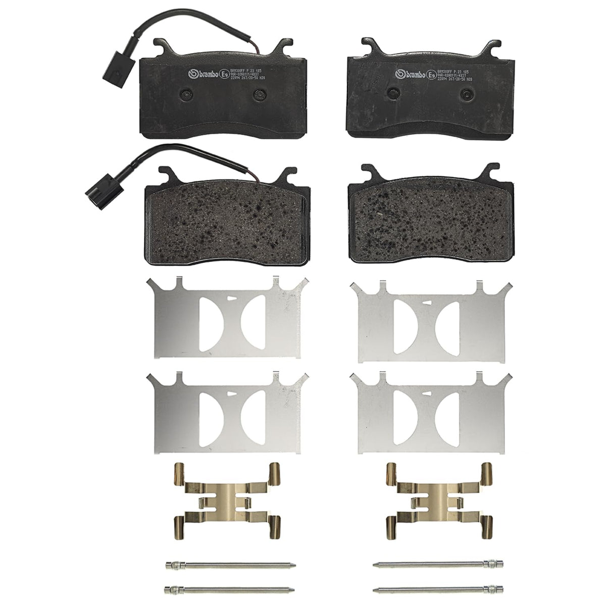 Brembo P23185 Low-Met Front Disc Brake Pad Set ALFA ROMEO OE#