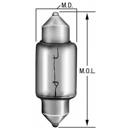 WAGNER 17136 Wagner Lighting 17136 Standard Multi-Purpose Light Bulb Box of 10