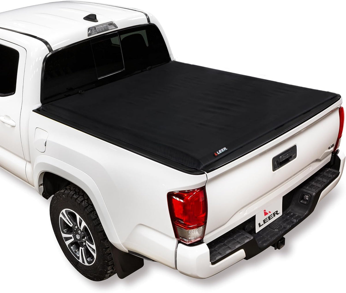 LEER 610338 LEER SR250 Soft Rolling Tonneau Cover, Fits 2022-2026 Toyota Tundra with 6'6" Truck Bed