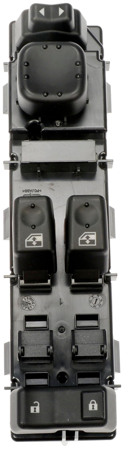 DORMAN 920-023 Dorman 920-023 Front Driver Side Master Window Switch Assembly - 5 Button Compatible with Select Chevrolet/GMC Models