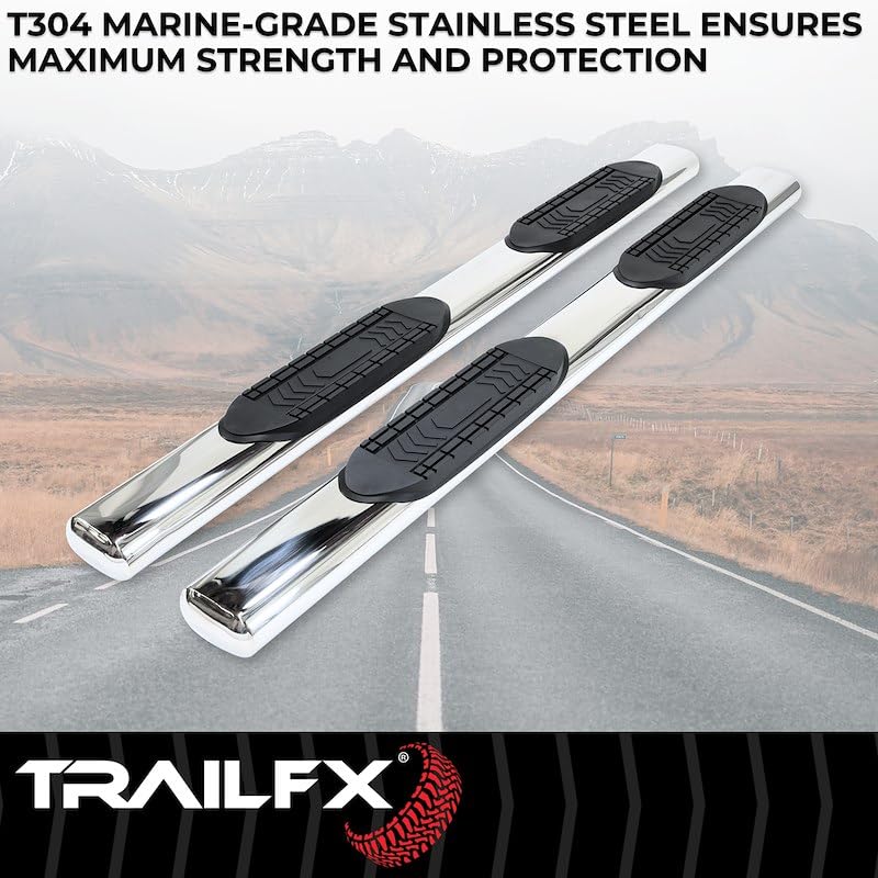 TRAILFX A8243S Trailfx A8243S 6'' OVAL NERF BAR PSS