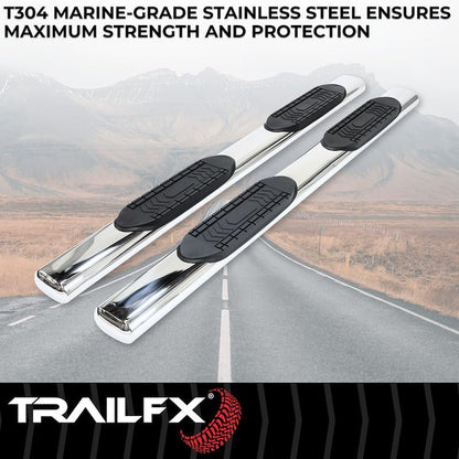 TRAILFX A8223S Trailfx A8223S 6' OVAL NERF BAR PSS