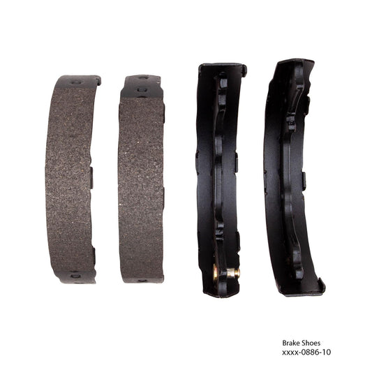 Dynamic Friction 1902-0886-10 DFC Premium Parking Shoes
