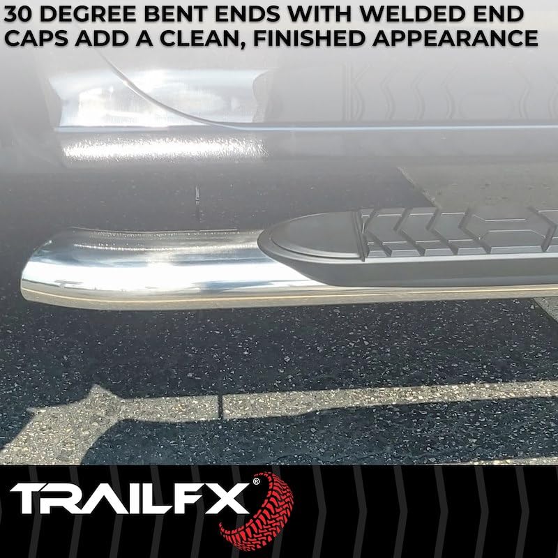 TrailFX A7078S Trail FX 5" Oval Bent END BAR PSS