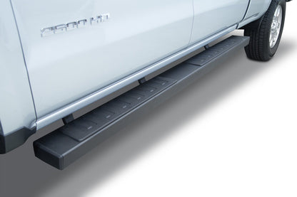 GO RHINO 6862404687T Go Rhino 6" OE Xtreme II Sidesteps & Brackets | Galvanized Steel, Textured Black | 6862404687T | Fits 2007-2019 Chevrolet Silverado & GMC Sierra Crew Cab (See Description)