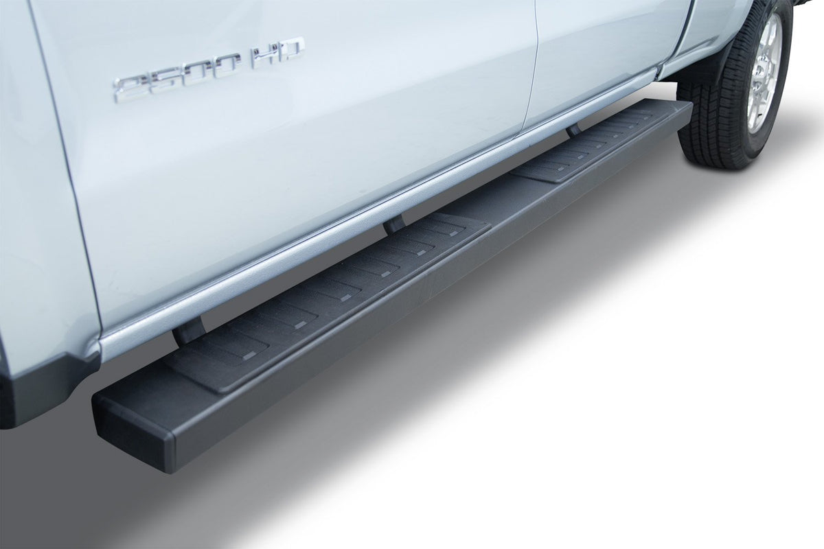 GO RHINO 6862439987T Go Rhino 6" OE Xtreme II Sidesteps & Brackets | Galvanized Steel, Textured Black | 6862439987T | Fits 2015-2018 Ram 1500 Crew Cab Pickup; 2019-2023 Ram 1500 Classic Crew Cab Pickup