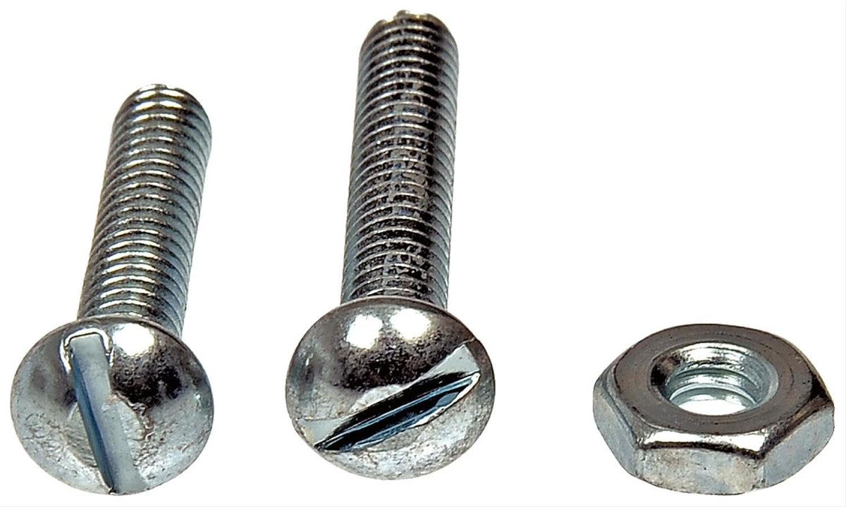 DORMAN 784-602 Dorman 784-602: Stove Bolt with Nuts - 3/16-24 in. x 1 in./1-1/4In.
