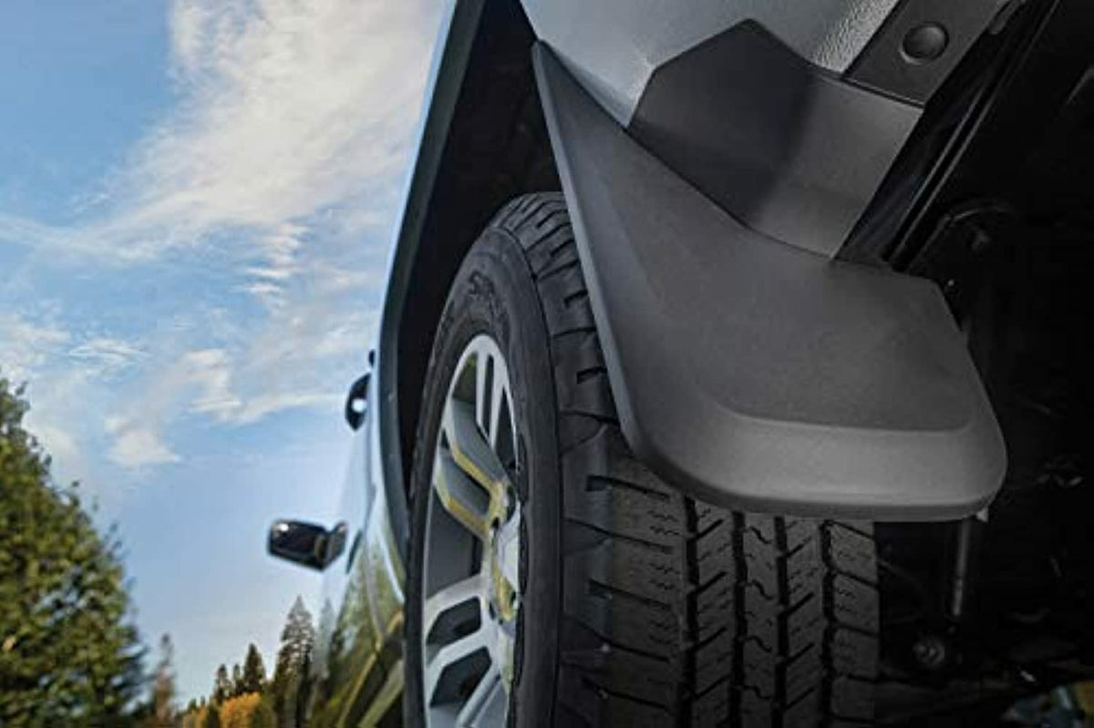 Husky Liners 58261 Husky Liners Custom Mud Guards – Fits 2019-2026 Chevrolet Silverado 1500 (Excludes ZR2, LT Trail Boss, Custom Trail Boss) – Front Set, 2-pc Black - 58261