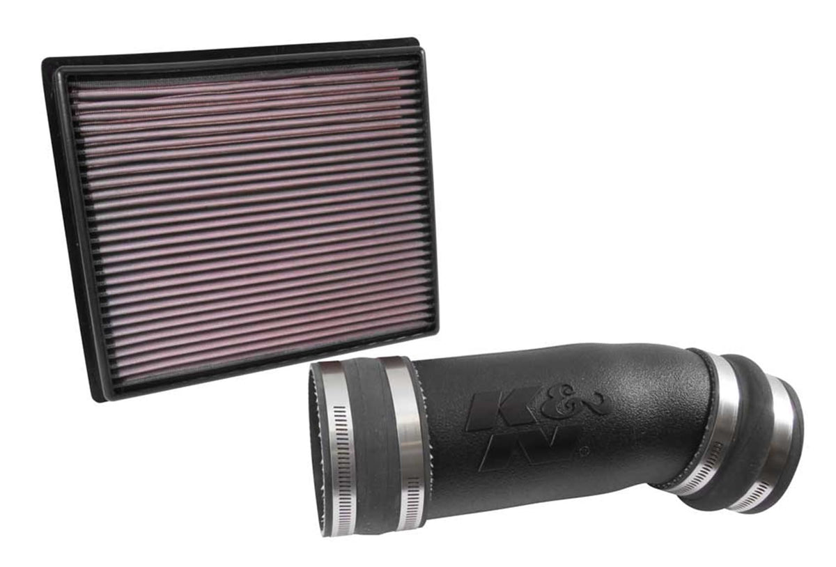 K&N 57-9036 Cold Air Intake System: High-Flow Air Filter