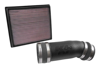 K&N 57-9036 Cold Air Intake System: High-Flow Air Filter