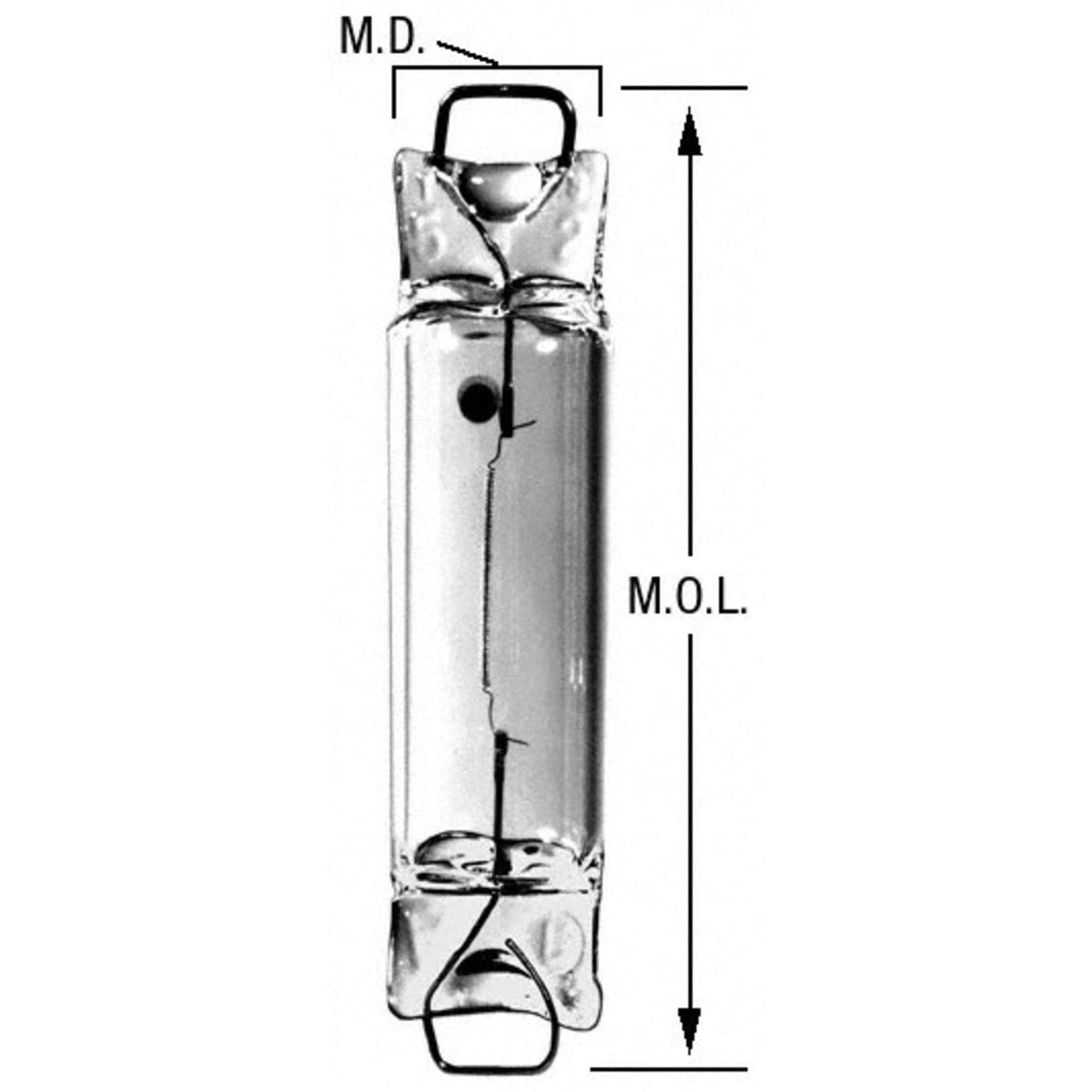WAGNER BP561 Wagner Lighting BP561 Standard Multi-Purpose Light Bulb Card of 2