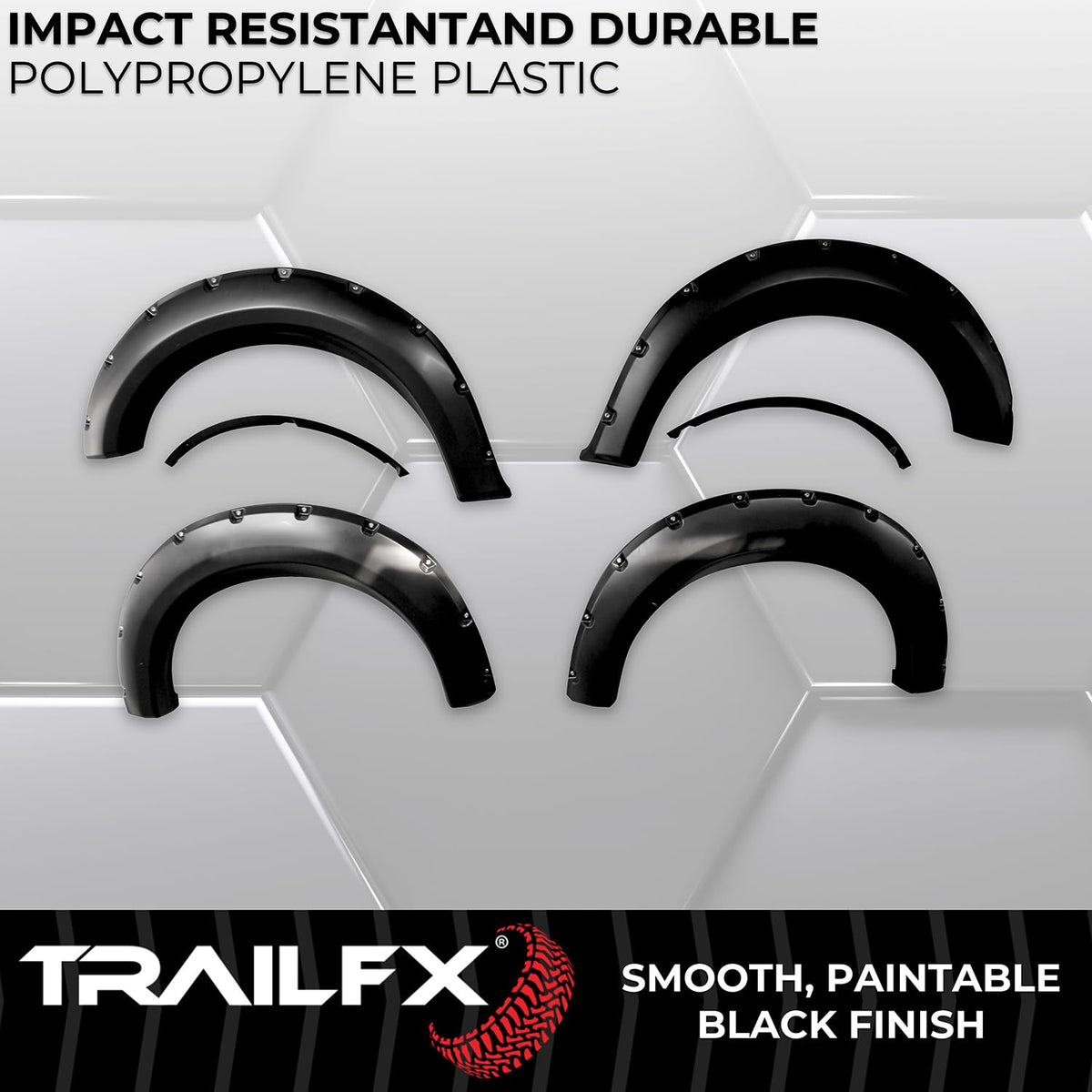 TRAILFX TFF3002S Trailfx TFF3002S POCKET STYLE FLARE SMOOTH SET OF 4