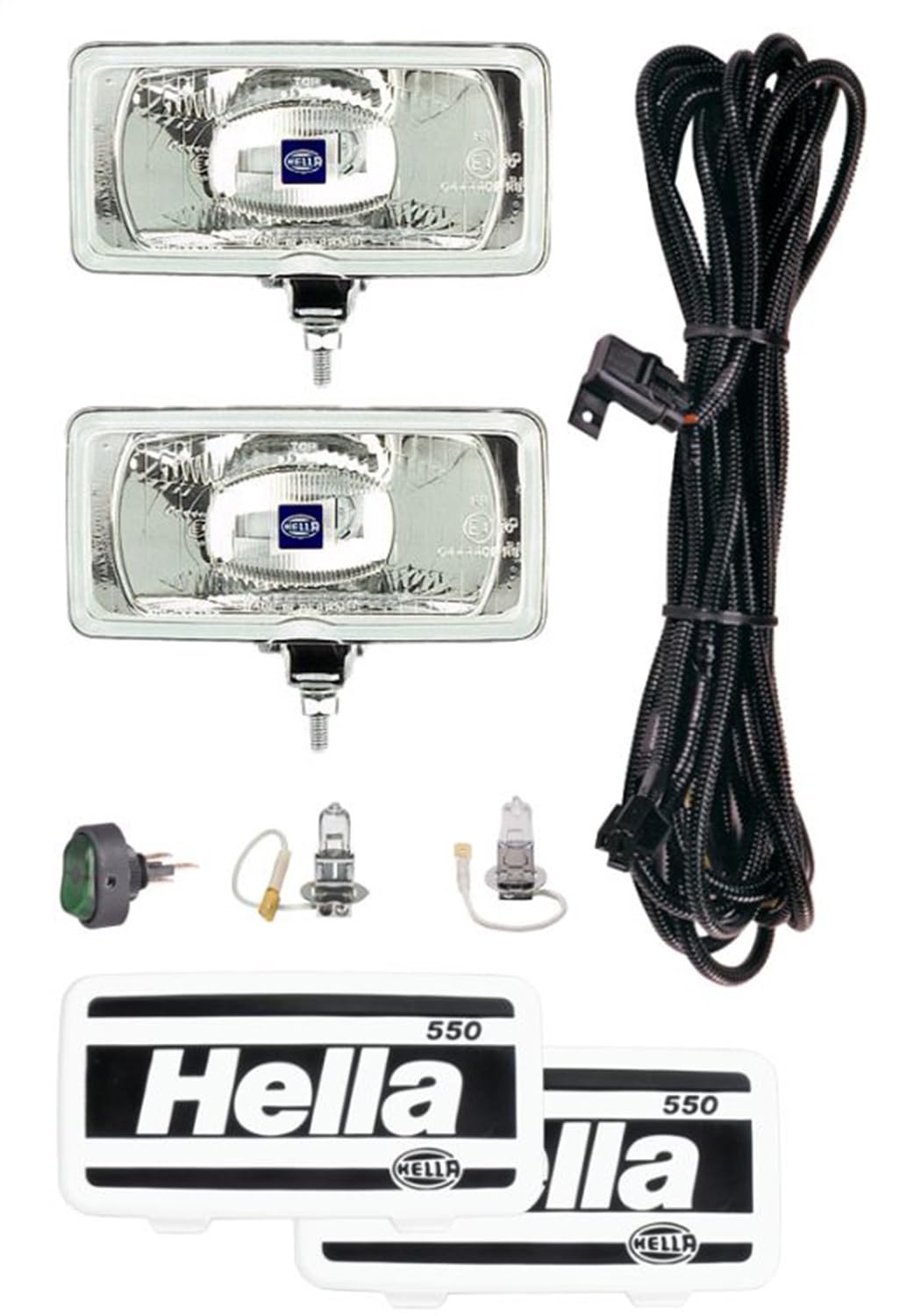 Hella 005700691 Lamp Kit 550 Drv H3 12V Ece/Sae, Multi