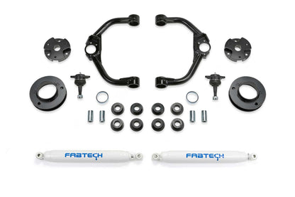 FABTECH K3168 Fabtech K3168 3' BJ UCA SYS W/ PERF SHKS 2019-20