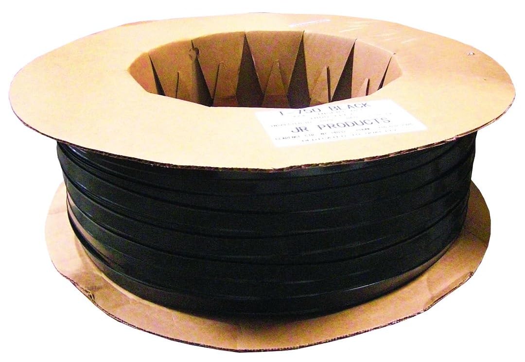 JR PRODUCTS 10161 JR Products 10161 Black 1000 foot Premium Vinyl Insert