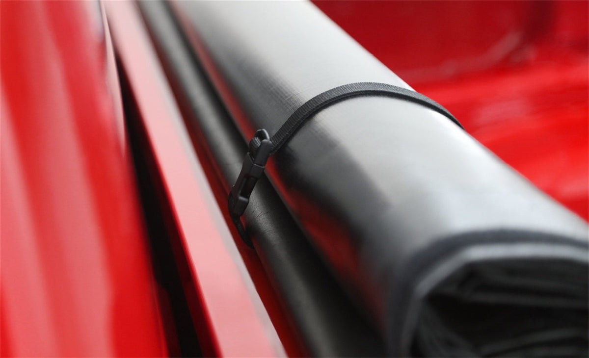 ACCESS 22020329 Access 22020329 TonnoSport Roll-Up Tonneau Cover fits 2014-2018 Sierra Silverado 1500 6'6" Bed | Easy Installation | Long Lasting Durability | Protects from Water, Snow & Dust