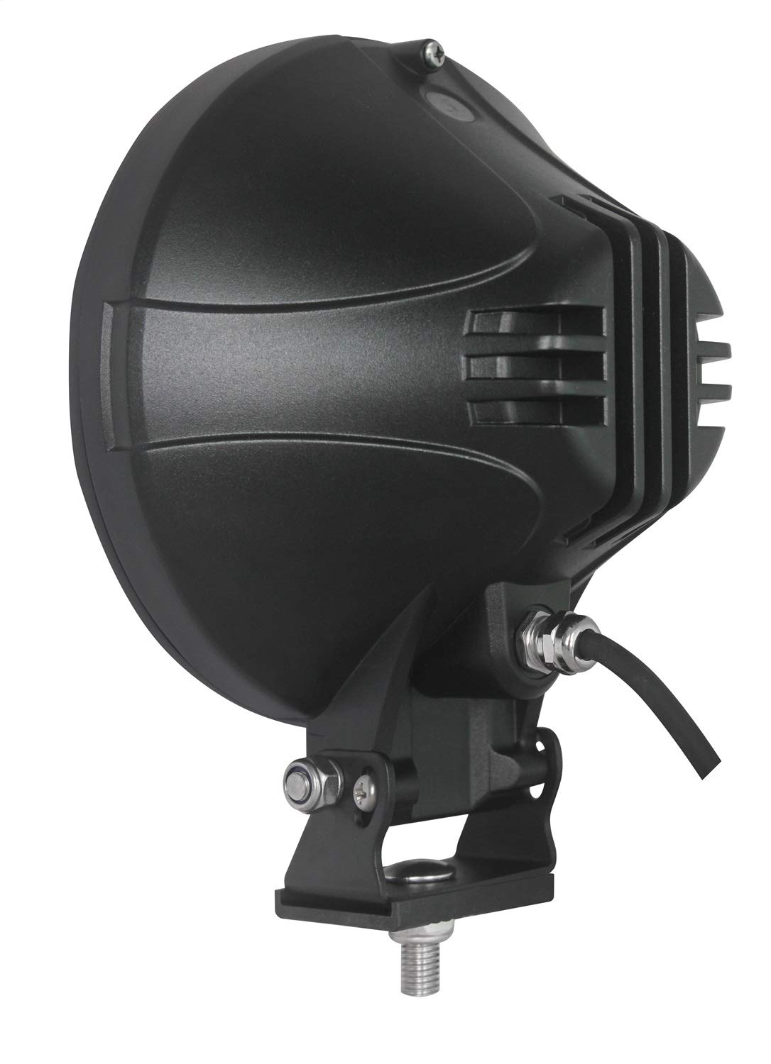 Hella 357200001 ValueFit 7" Driving Beam Light,Black & Silver
