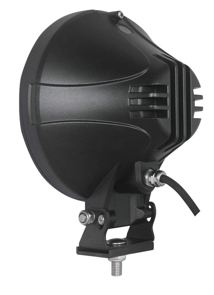 Hella 357200001 ValueFit 7" Driving Beam Light,Black & Silver